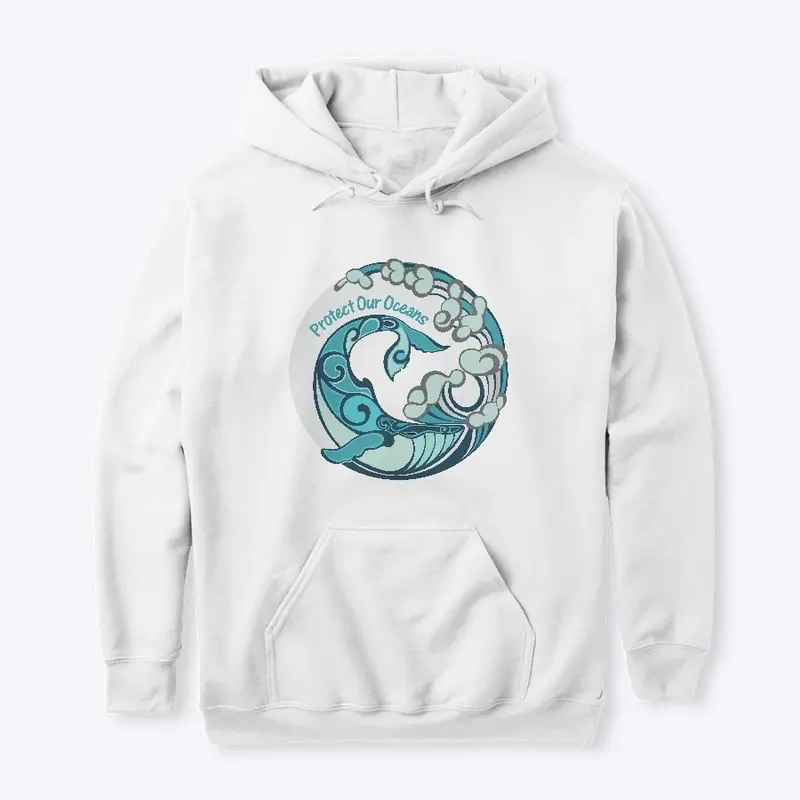 Protect Our Oceans - Whale and Waves